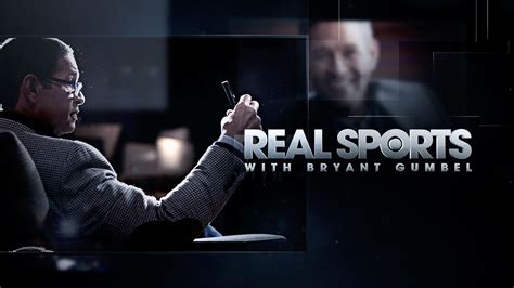 HBO REAL SPORTS WITH BRYANT GUMBEL on Behance | Bryant gumbel, Hbo, Bryant