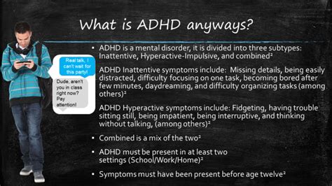 ADHD in College Students Presentation – ADHD in College Students