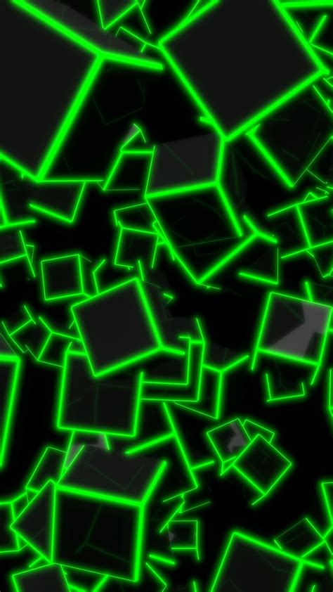 Lime Green And Black Wallpaper