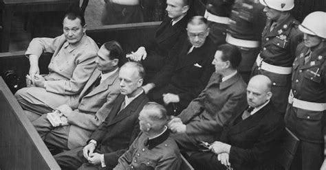 El final de los Juicios de Núremberg contra los dirigentes nazis