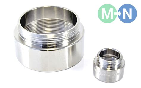 Metric to NPT Enlarger Conversion Fittings | Moltec International