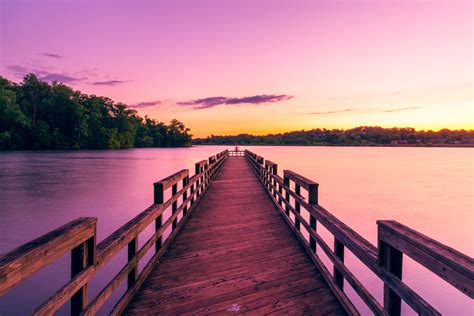 Brown wooden sea dock HD wallpaper | Wallpaper Flare