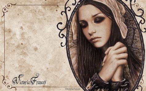 Download Sad Dark Gothic HD Wallpaper by Victoria Francés