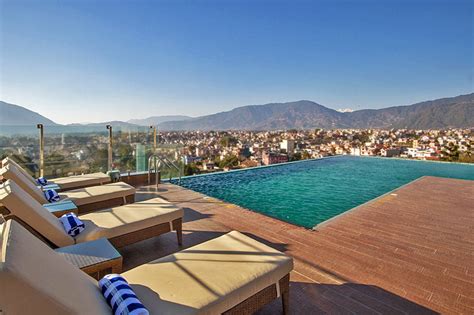 Infinity Pool With a View – Hotel Shambala Nepal | Lexlimbu