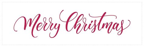 Premium Vector | Merry Christmas lettering Vector holiday handwritten ...