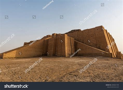 Ziggurat Ancient City Ur Ahwar Southern Stock Photo 2000661749 | Shutterstock