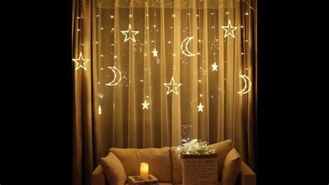 How to Setup Star & Moon Curtain Light - YouTube