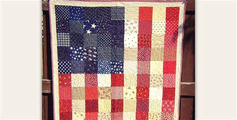 Display This Beautiful Flag Quilt Any Time of the Year - Quilting Digest