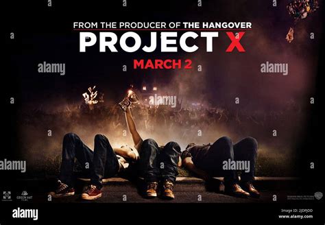 MOVIE POSTER, PROJECT X, 2012 Stock Photo - Alamy