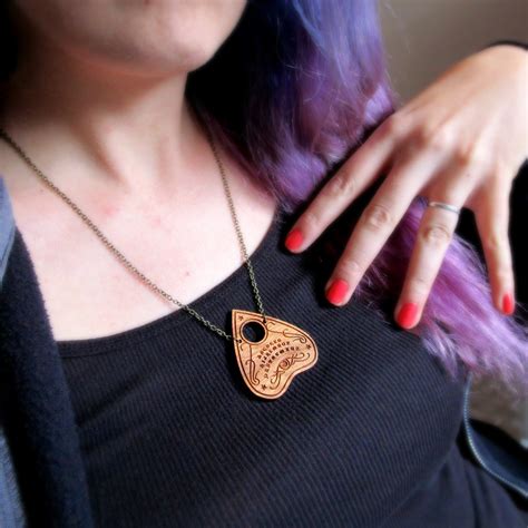 Spirit Board Planchette Statement Necklace – It's Just So You