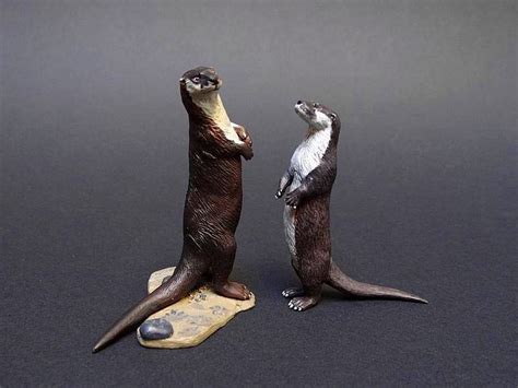 Japanese River Otter (Kaiyodo - CapsuleQ Museum Animatales) | River otter, Pet toys, Animals