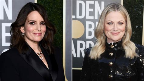 All of Tina Fey and Amy Poehler’s Beauty Looks From the 2021 Golden ...