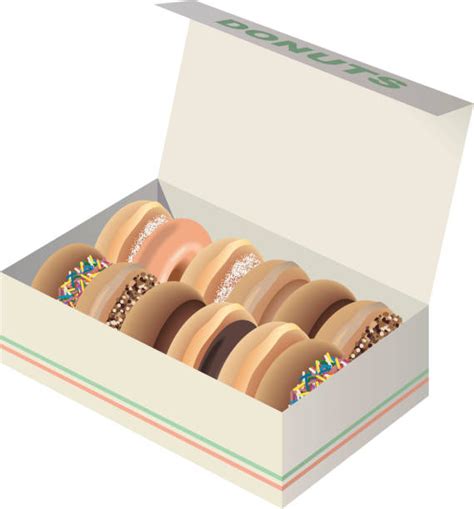 Best Donut Box Illustrations, Royalty-Free Vector Graphics & Clip Art - iStock