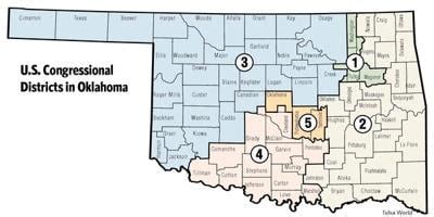 Oklahoma congressional districts must all change, some