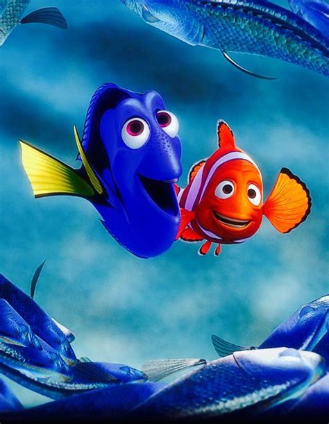 Dory and Marlin | Dory and marlin, Disney wallpaper, Disney finding nemo