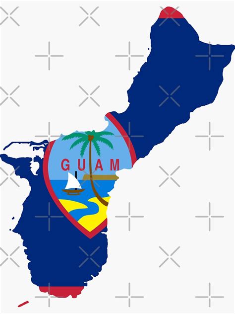 "Guam" Sticker for Sale by cjackvony | Redbubble