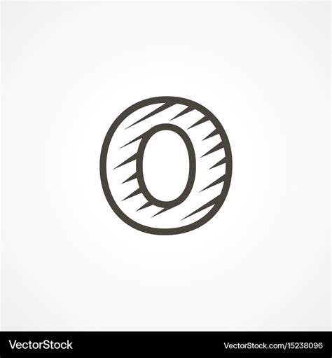 Letter o logo icon design template elements Vector Image