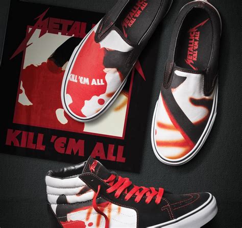 Horns Up Rocks: METALLICA Presents The "Kill Em' All" VANS Shoes!