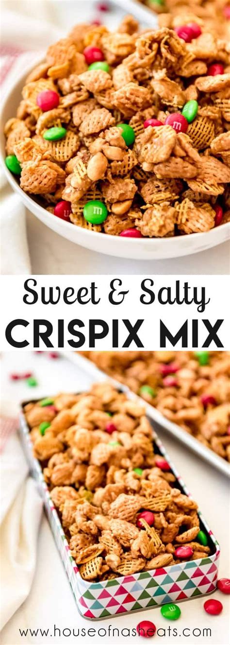 Candy Coated Crispix Mix | Recipe | Chex mix recipes, Sweet and salty snack mix recipe, Homemade ...