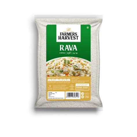 Pure & Buy Fine Quality Sure Organic Rava 1kg in India | SKANDAPREMIUM