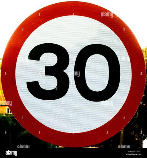 30 Mph Speed Limit Sign