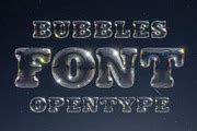 Bubbles Font, a Symbol Font by Handmadefont