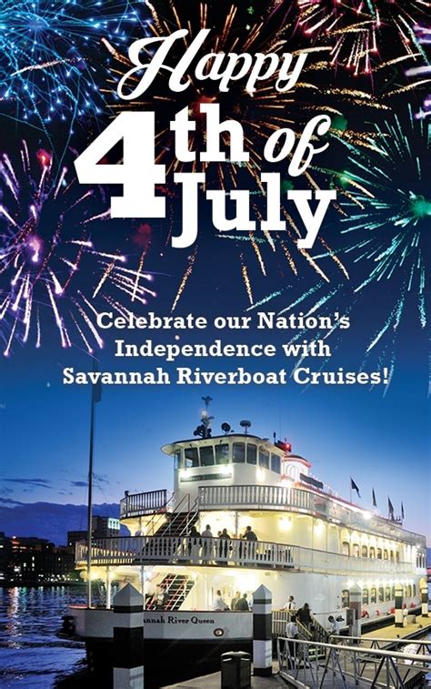 Fireworks Cruise Celebrate our Nation's Independence with