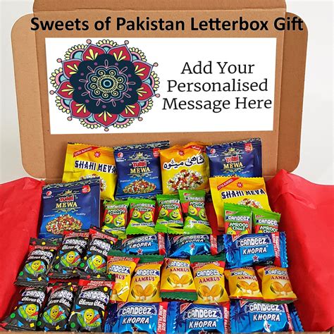 Sweets from Pakistan Letterbox Gift Pakistani Sweets | Etsy