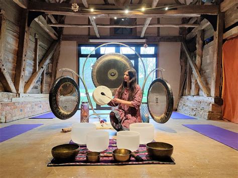 Special Sound Bath at Hellens Manor, Hellens Manor (Haywain Barn), Ledbury, 24 May 2023 ...