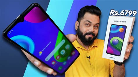 Samsung Galaxy M02 Unboxing & First Impressions ⚡ Big Screen,Big Battery & Dual Cameras @ Just ...