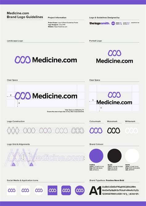 Logo Usage Guidelines A3 Poster - Free Template for Download