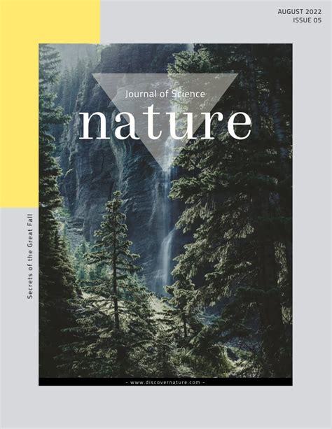 Nature - Magazine Cover Template | Visme