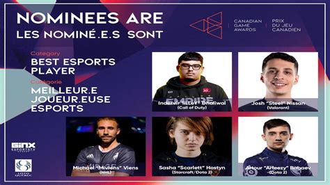 Here Are the Canadian Game Awards' Esports Nominees - KeenGamer