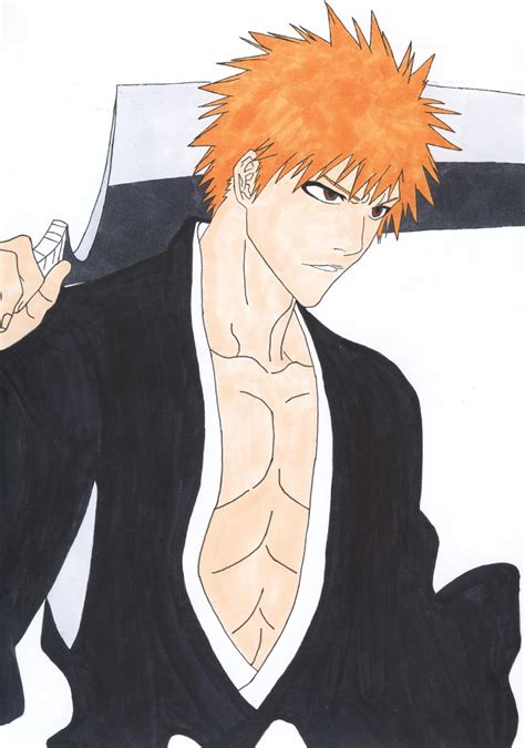 Ichigo Kurosaki #3 by IXcutionI on deviantART