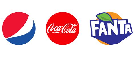 Most popular soda drinks logos 13949179 Vector Art at Vecteezy