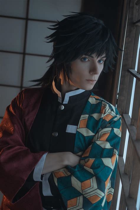 My Giyuu Tomioka cosplay. And I have maid version 😂 : r/KimetsuNoYaiba