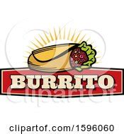 Sketched Burrito and Text Design Posters, Art Prints by - Interior Wall Decor #1478203