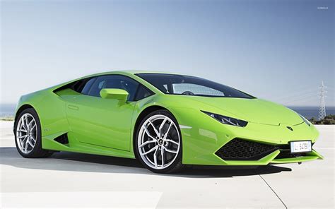 2014 Green Lamborghini Huracan wallpaper - Car wallpapers - #54601