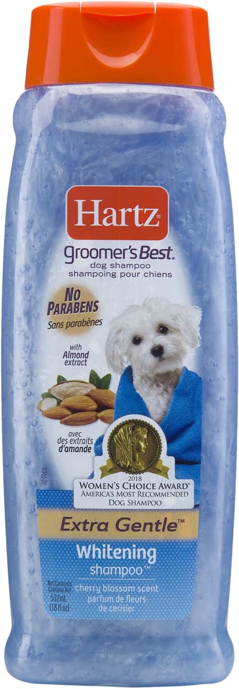 HARTZ Groomer's Best Whitening Dog Shampoo, 18-oz bottle - Chewy.com