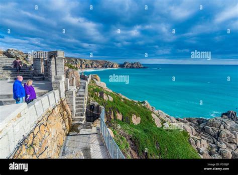 Minack Theatre, Porthcurno, Cornwall, England, United Kingdom, Europe ...