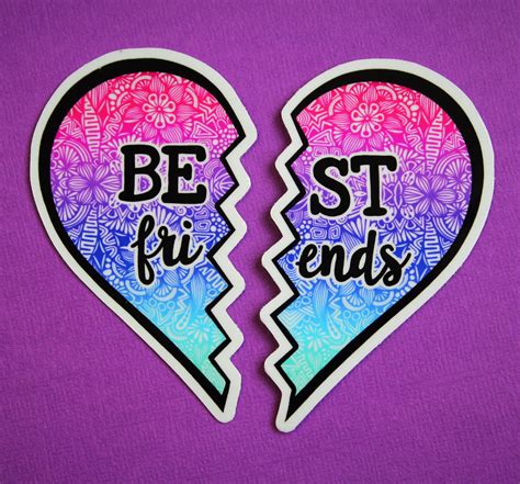 Best Friends Sticker (WATERPROOF)