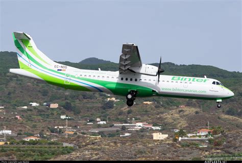 Binter Canarias ATR 42/72 EC-NDD (photo 41155) | Airfleets aviation