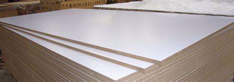 White Melamine Faced Chipboard 15mm