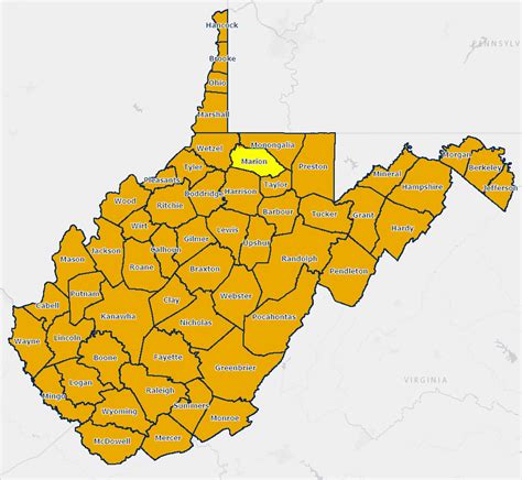 Marion County – The West Virginia Historical Markers Project