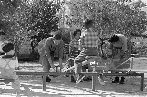 Golda Meir with Her Grandchildren News Photo - Getty Images