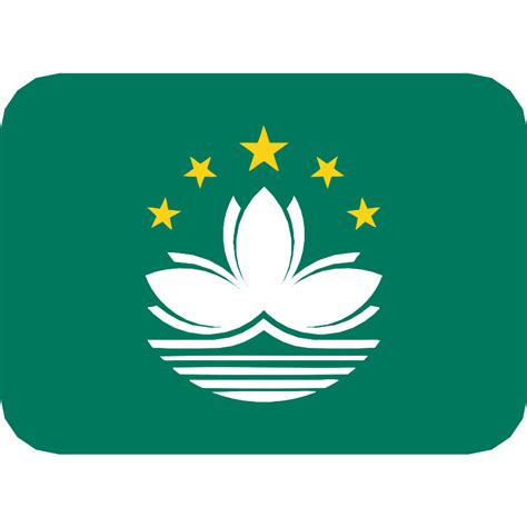 Flag For Flag Macao Sar China Vector SVG Icon - SVG Repo