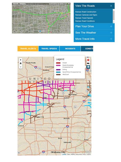 Kansas Transportation: I-70 closed at Salina; use Kandrive to monitor road conditions