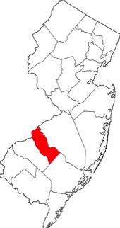 Camden County, NJ Zip Code Boundary Map