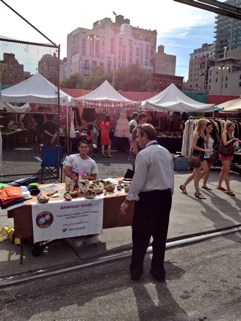 Flea Market Memories from the Hell's Kitchen Flea Market - American Geode