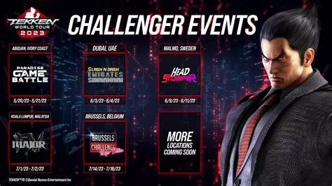 Tekken World Tour 2023 event schedule revealed | Shacknews